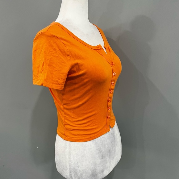 Nobu Orange Cardigan - Picture 4 of 13